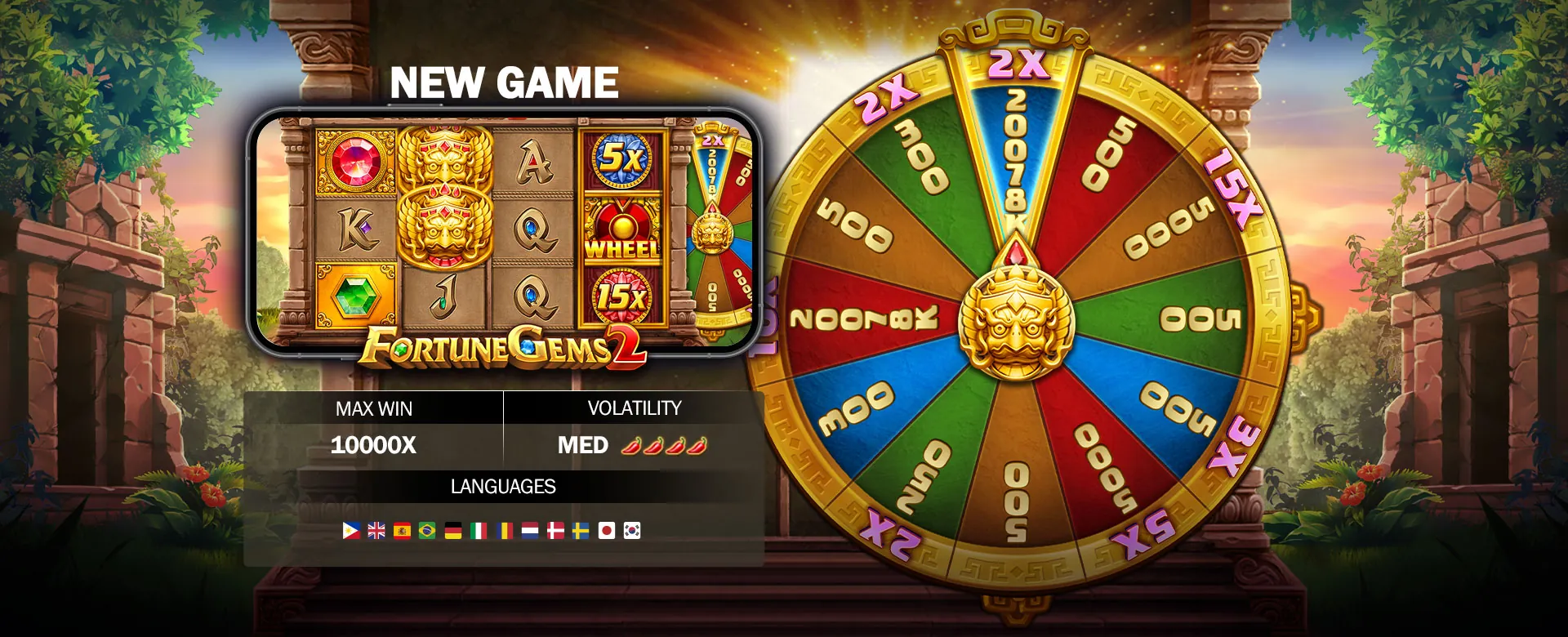 Experience massive jackpot slots and casino games at 36