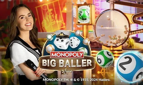 Online bingo game screen